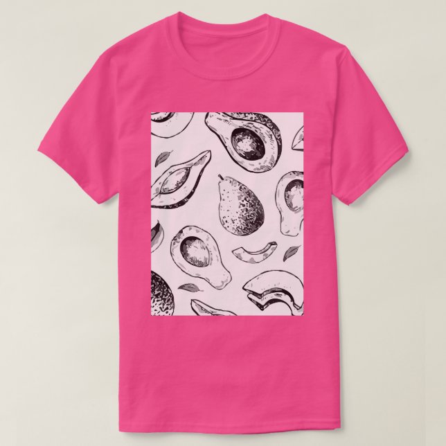 Camiseta Aguacate Exótico Espléndido Wild Classic TShirt (Diseño del anverso)