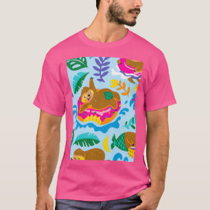 Camiseta Aguacate Exótico Ornamen Wild