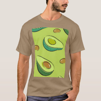 Camiseta aguacate Exótico Ornament Design Classic TShirt
