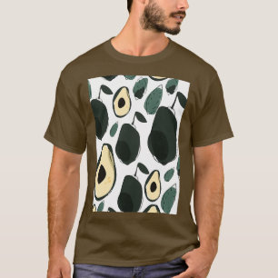 Camiseta Aguacate exótico tropical hermoso