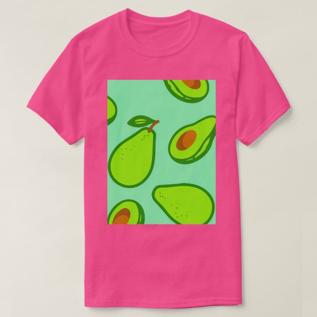 Camiseta Aguacate Fashion Beauty Style Classic TShirt (Diseño del anverso)