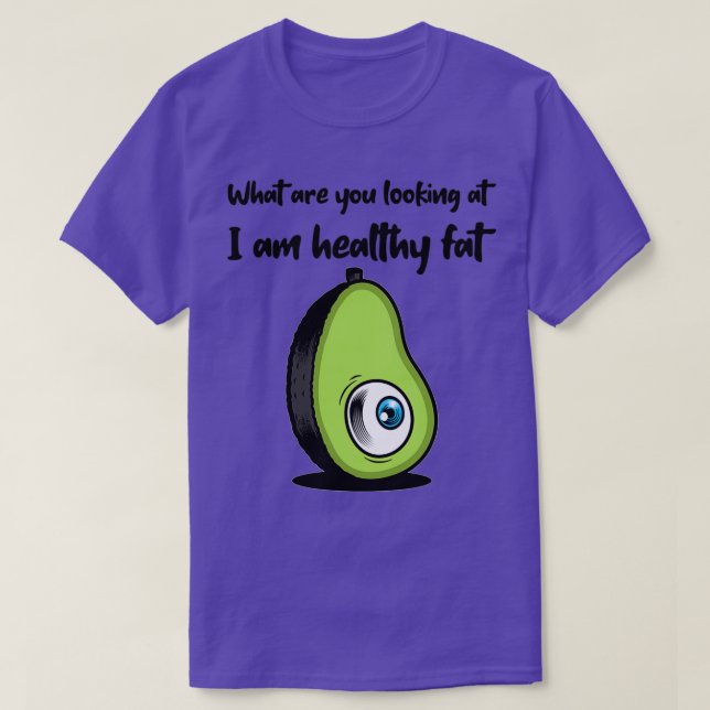 Camiseta Aguacate Fat (Diseño del anverso)