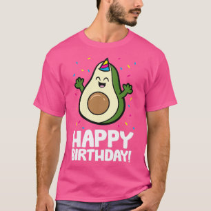 Camiseta Aguacate Feliz Cumpleaños Divertido Cumpleaños Agu