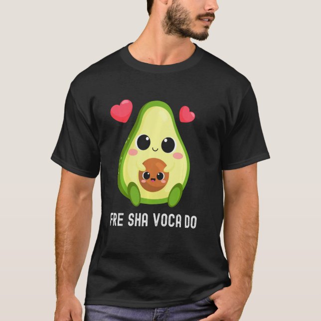 Camiseta Aguacate fresco Freshavacado Fre Shavacado Funny M (Anverso)