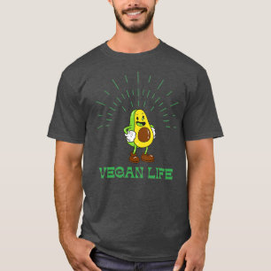 Camiseta Aguacate fresco vida vegana