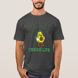 Camiseta Aguacate fresco vida vegana