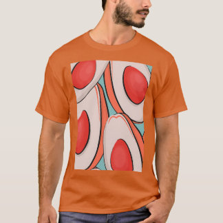 Camiseta Aguacate Fruits Modern Wild Classic TShirt