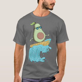 Camiseta Aguacate Funny Advocate Surfing