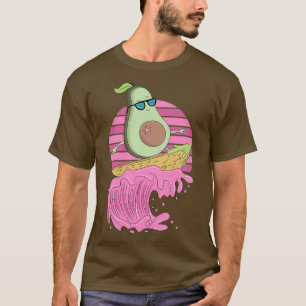 Camiseta Aguacate Funny Advocate Surfing