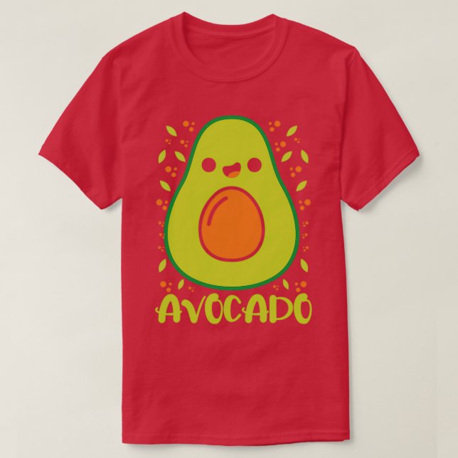 Camiseta Aguacate Funny Fruits Kids 2 (Diseño del anverso)