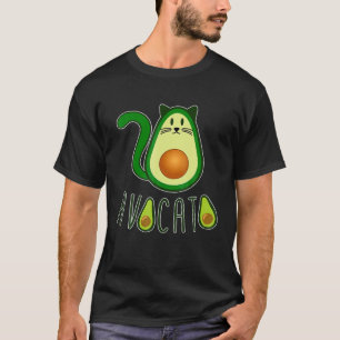Camiseta Aguacate Gatos Aguacate Fruto Cat Lover Animal Y P