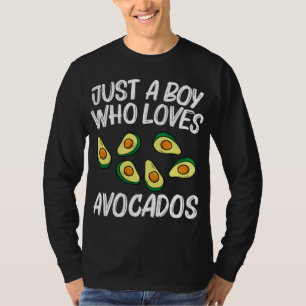 Camiseta Aguacate Gracioso Para Niños Pear Guac Aguacates M