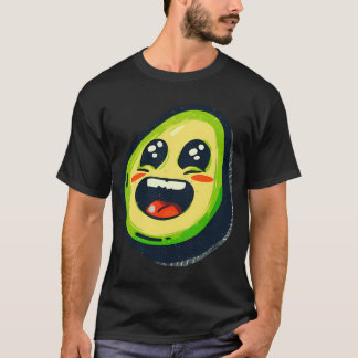 Camiseta Aguacate gracioso retro