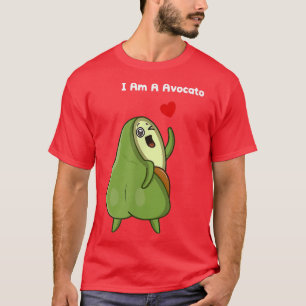 Camiseta Aguacate Gracioso, Soy Vocato