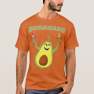 Camiseta Aguacate Guac Bubble Tea Boba Cubos Bobacado Funny