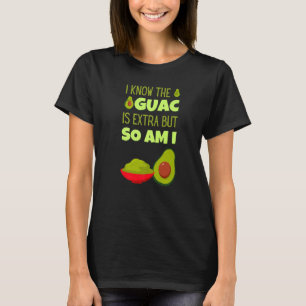 Camiseta Aguacate guacamole mexicano extra guac
