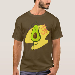 Camiseta Aguacate haciendo Yoga 2