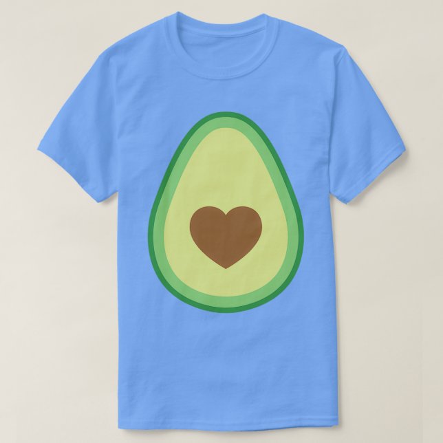 Camiseta Aguacate Heart Classic TShirt (Diseño del anverso)