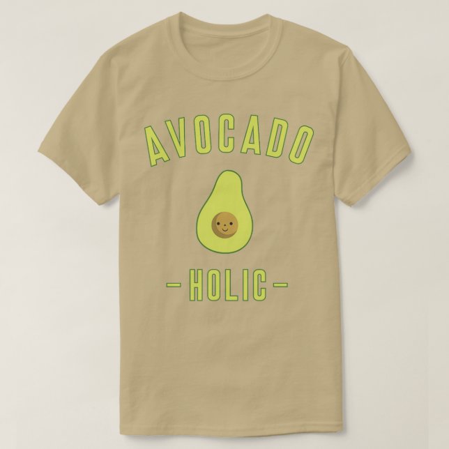 Camiseta Aguacate Holic 1 (Diseño del anverso)