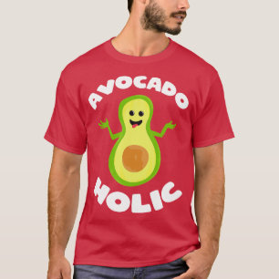 Camiseta Aguacate Holic Funny Vegan