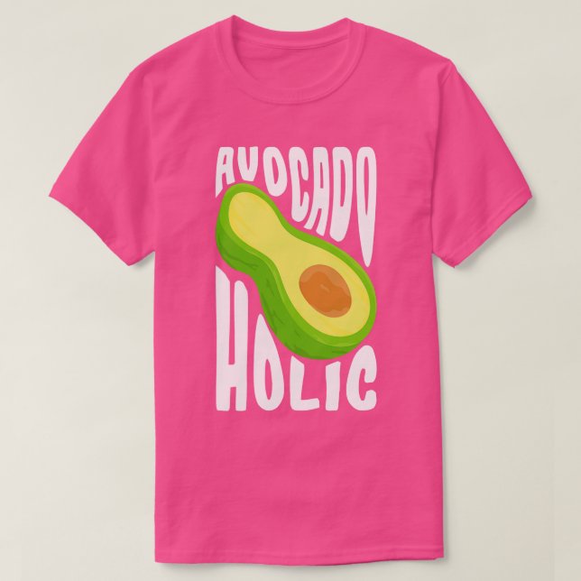 Camiseta Aguacate Holic Vegan Food Aguacate (Diseño del anverso)