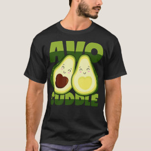 Camiseta Aguacate Hug Pun Cuddddle Avocuddle