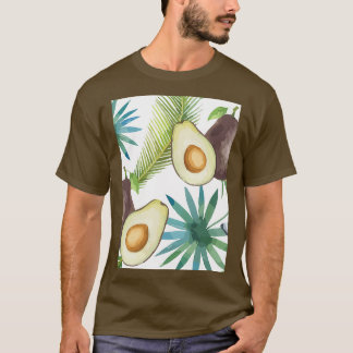 Camiseta Aguacate Ilustracion exótico salvaje