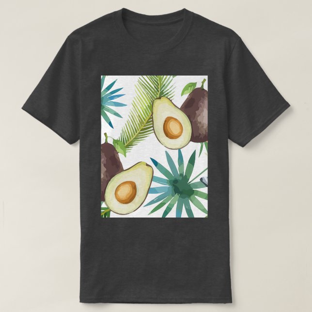 Camiseta Aguacate Ilustracion exótico Wild Classic TShirt (Diseño del anverso)