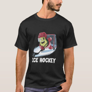 Camiseta Aguacate Jugador de Hockey sobre Hielo Deportes At