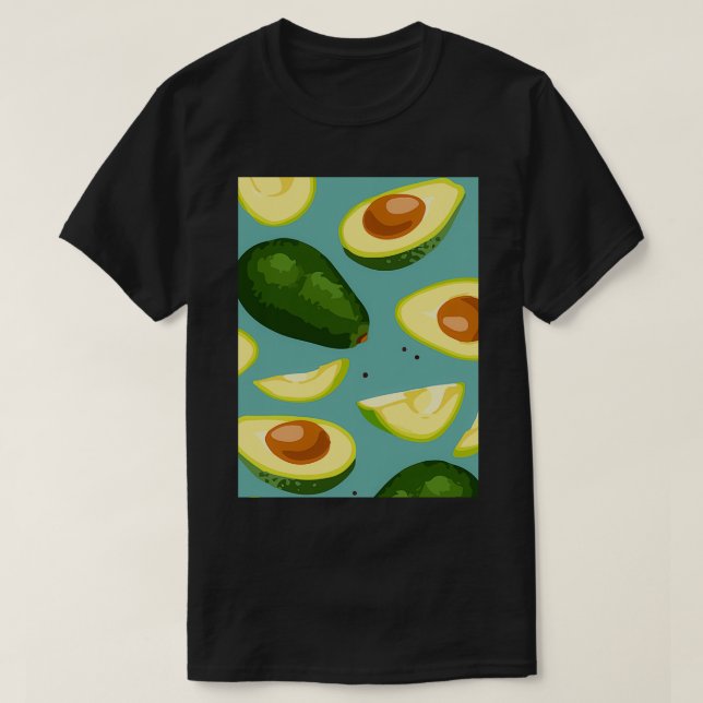 Camiseta Aguacate Jungle BotanClassic TShirt (Diseño del anverso)