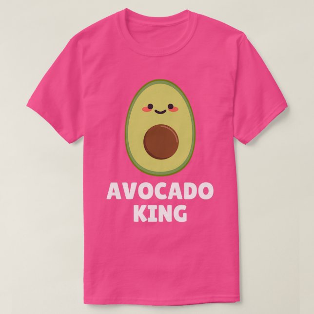 Camiseta Aguacate King (Diseño del anverso)