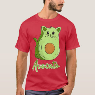 Camiseta Aguacate kitten gatito dueño del gato Aguacate Veg