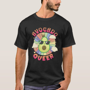 Camiseta Aguacate Lésbico Gay y Queer  Frutas Orgullo LGBT