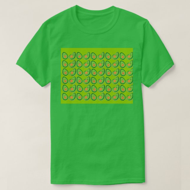 Camiseta Aguacate lindo 25 (Diseño del anverso)