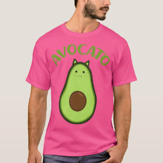 Camiseta Aguacate lindo gato aguacate clásico TShirt