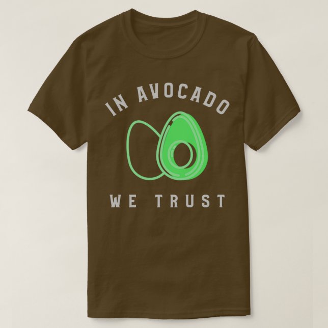 Camiseta Aguacate Lover Addicto y Vegetales Crudos Junki (Diseño del anverso)