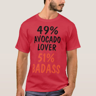 Camiseta Aguacate Lover Badass