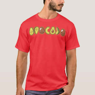 Camiseta Aguacate Lover Guac Guacamole Keto Fruta Ketogénic