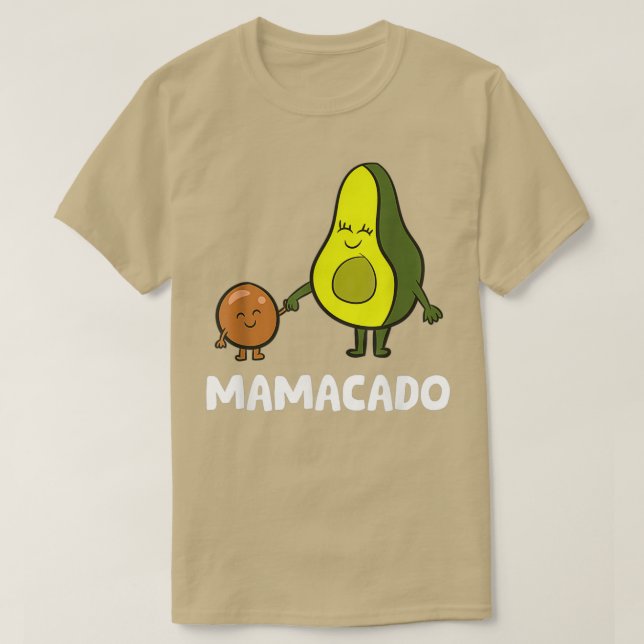 Camiseta Aguacate Mama Aguacado Mamá Funny Aguacado Mamacad (Diseño del anverso)