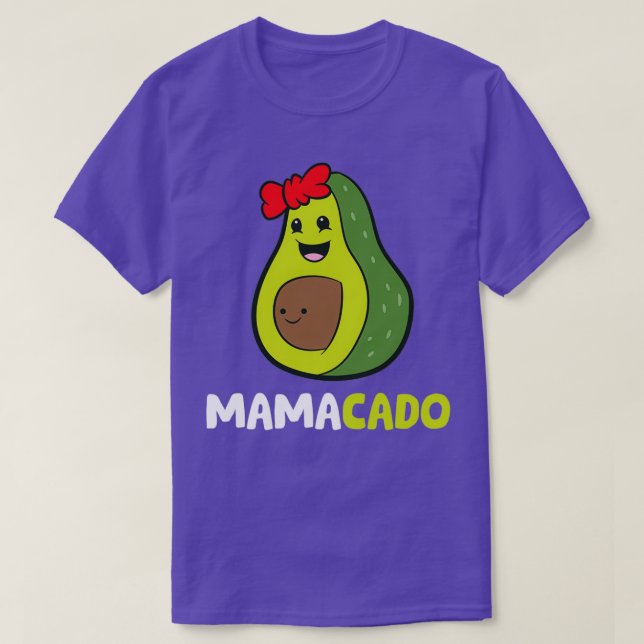 Camiseta Aguacate Mama Aguacado Mamá Mamacado Aguacate 2 (Diseño del anverso)