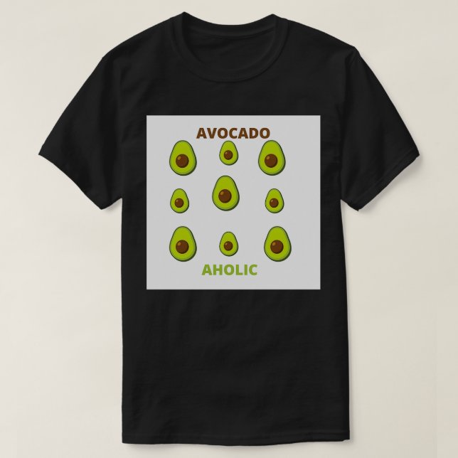 Camiseta Aguacate Mania (Diseño del anverso)