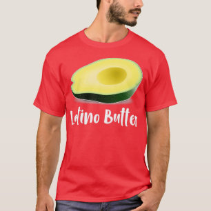 Camiseta Aguacate Mantequilla Latino Divertido gourmet lati
