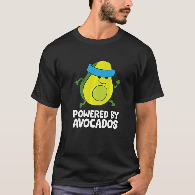 Camiseta Aguacate Maratón De Aguacate Con Aguacate (Anverso)