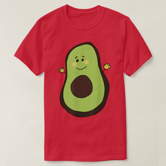 Camiseta Aguacate más amigable (Diseño del anverso)