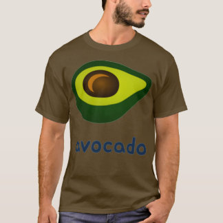 Camiseta Aguacate Minimalista