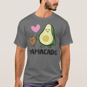 Camiseta Aguacate Mom Aguacado Mama Cute Aguacado Mamacado