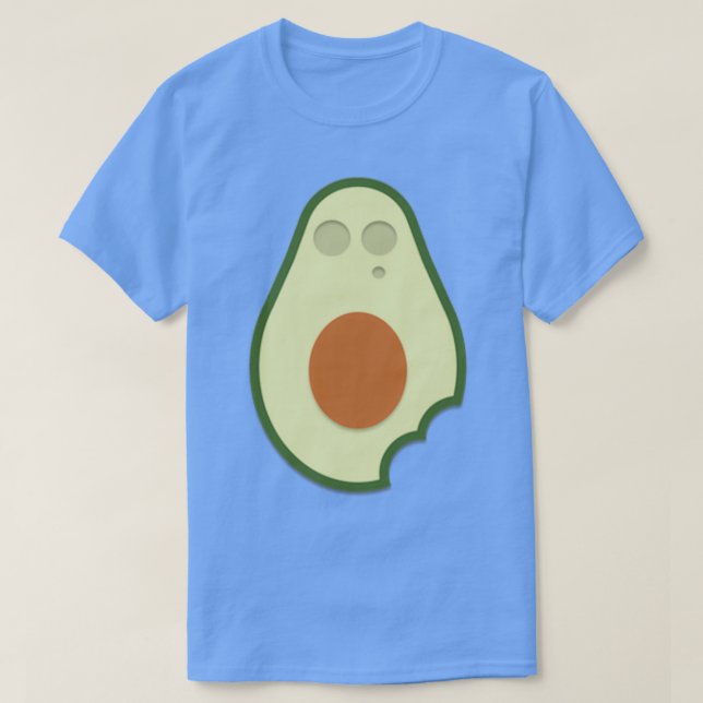 Camiseta Aguacate moreno (Diseño del anverso)