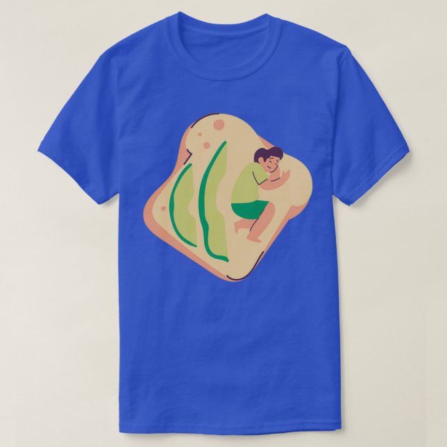 Camiseta Aguacate Nap (Diseño del anverso)