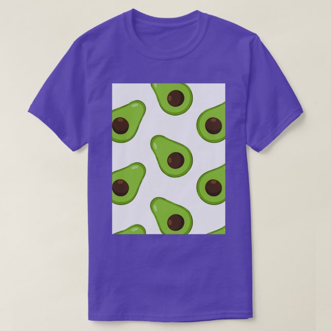 Camiseta Aguacate Natural Fruits Classic TShirt (Diseño del anverso)