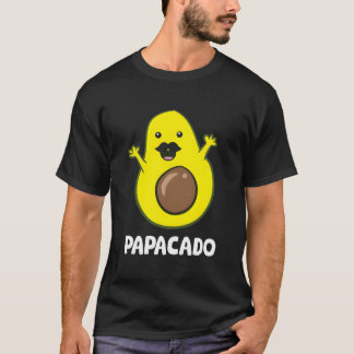 Camiseta Aguacate Papá Vegano Guacamole Aguacate Papacado